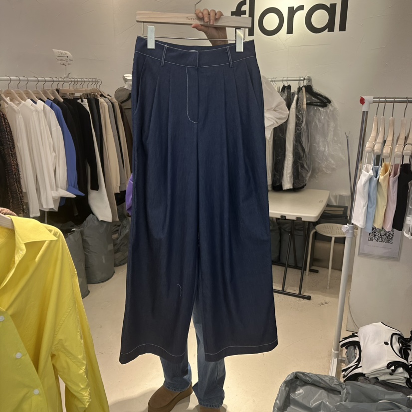 FLORAL韓國直郵㊣東大門實拍女裝新品人氣熱賣推薦25春夏休閑褲FLORAL休閑褲