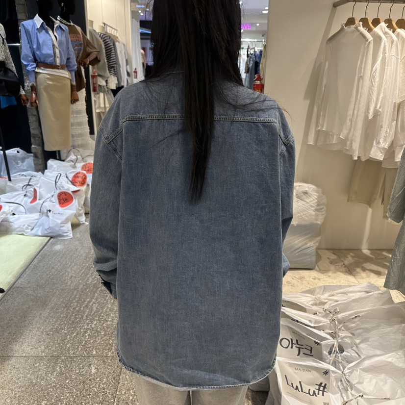MAJDAN韓國㊣直郵東大門代購女裝新款職業休閑人氣襯衫蕾絲衫MAJDAN襯衫/蕾絲衫