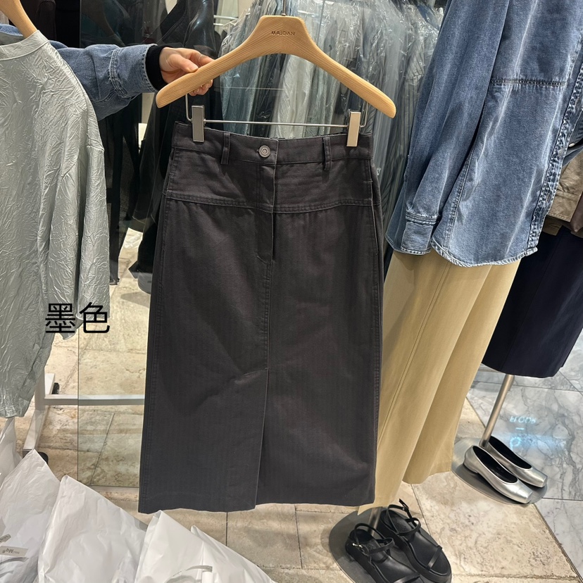 MAJDAN韓國㊣直郵東大門代購女裝新品推薦25春夏時尚人氣長裙MAJDAN長裙圖色1