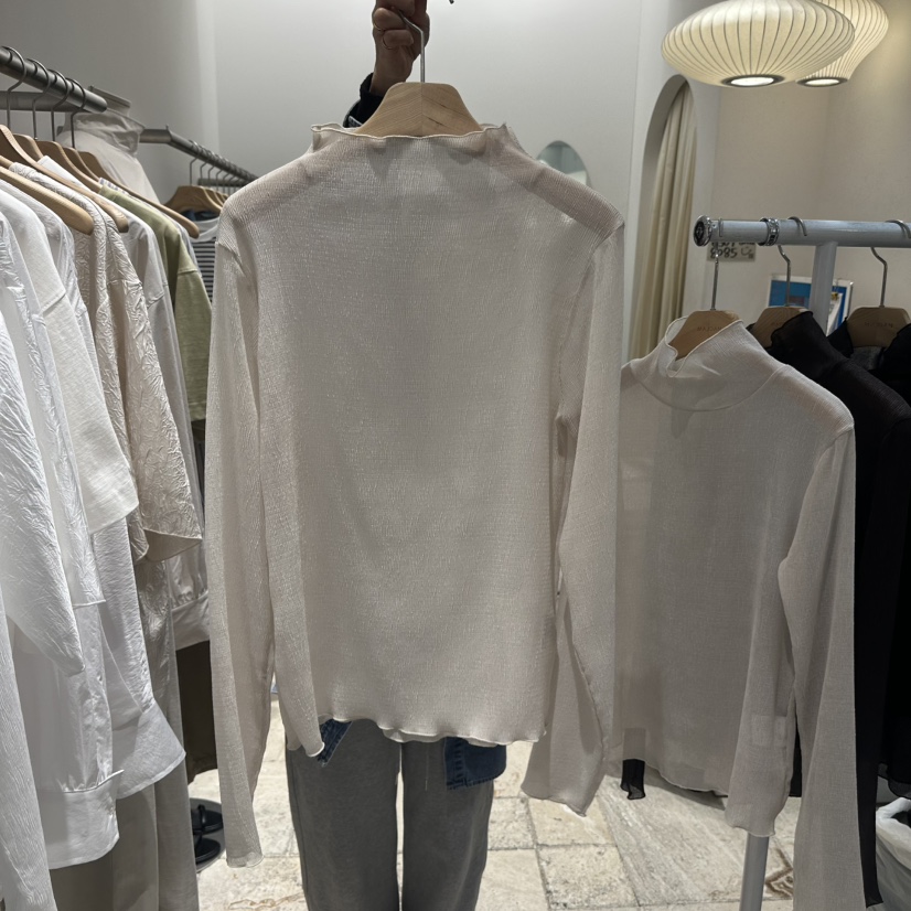 MAJDAN直郵韓國代購㊣女裝新品熱賣25春夏推薦時尚休閑長袖T恤MAJDAN長袖T恤