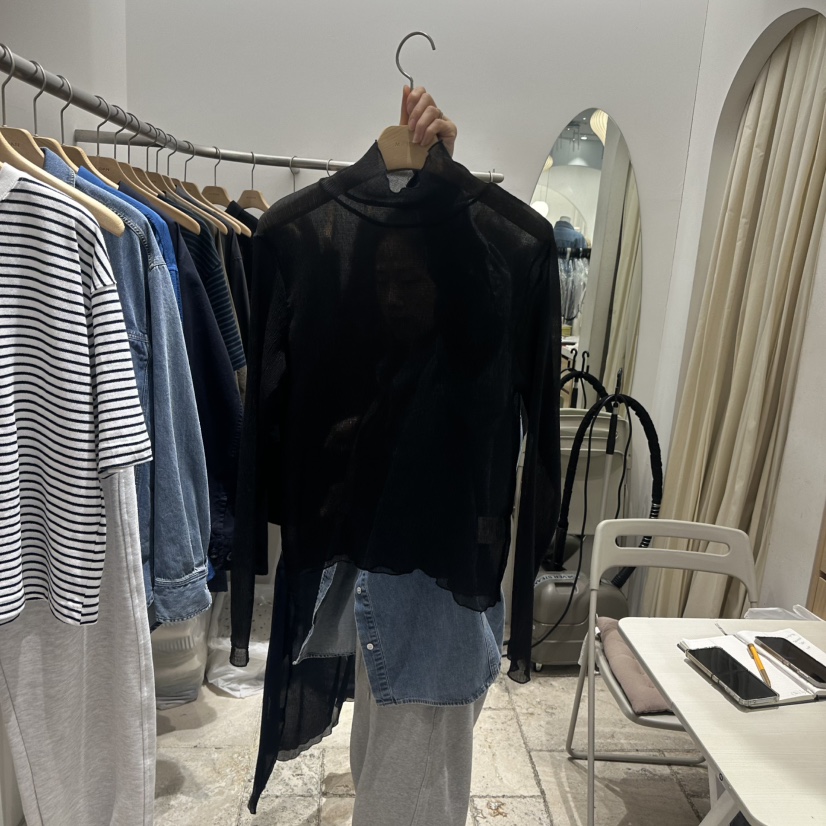 MAJDAN直郵韓國代購㊣女裝新品熱賣25春夏推薦時尚休閑長袖T恤MAJDAN長袖T恤圖色4