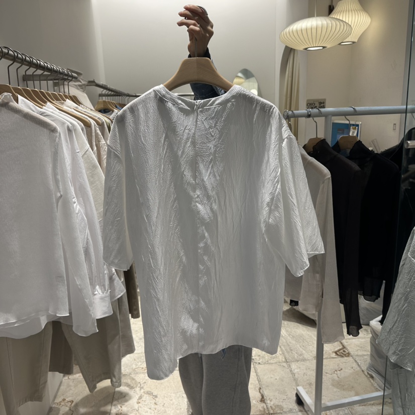 MAJDAN直郵韓國代購㊣女裝新品時尚推薦職業休閑襯衫蕾絲衫MAJDAN襯衫/蕾絲衫