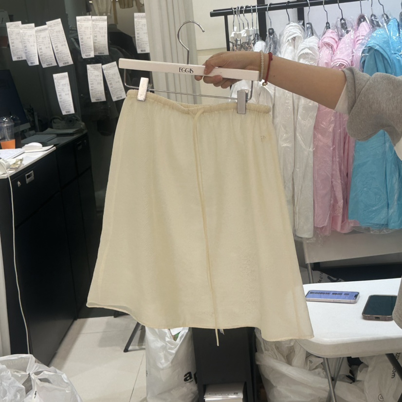 EGG IS韓國㊣直郵東大門代購女裝新品時尚推薦半身裙中短裙EGG IS半身裙/中短裙