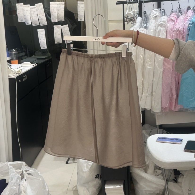 EGG IS韓國㊣直郵東大門代購女裝新品時尚推薦半身裙中短裙EGG IS半身裙/中短裙圖色2