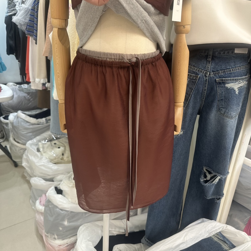 EGG IS韓國㊣直郵東大門代購女裝新品時尚推薦半身裙中短裙EGG IS半身裙/中短裙圖色4