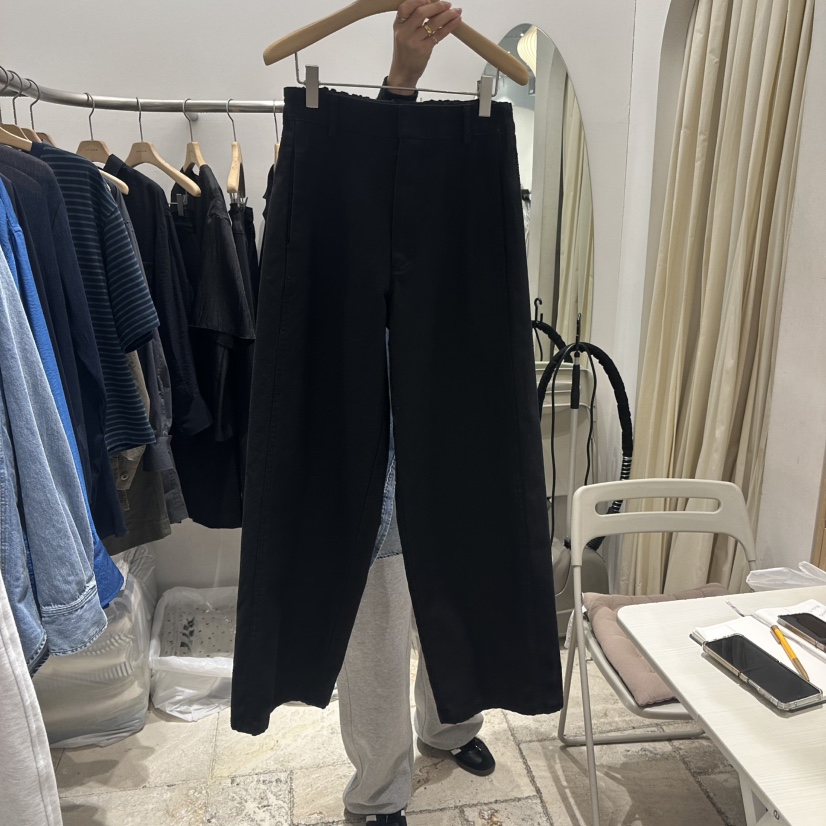 MAJDAN韓國直郵㊣女裝新品時尚人氣熱賣職業休閑25春夏休閑褲MAJDAN休閑褲圖色3