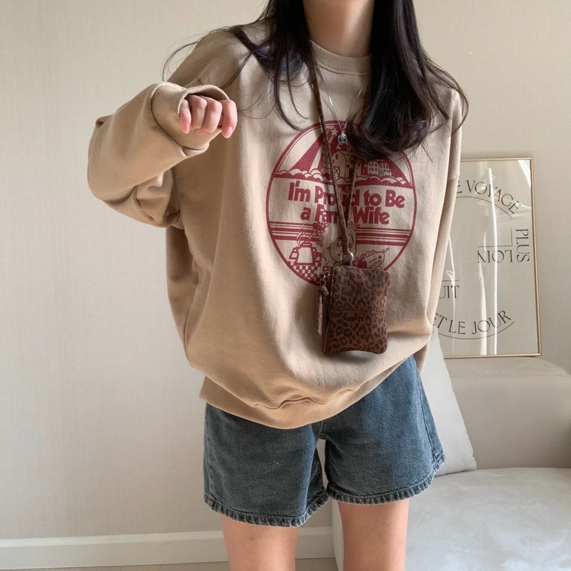 FROMJINI韓國直郵㊣女裝新品休閑人氣時尚熱賣25春夏職業衛衣FROMJINI衛衣