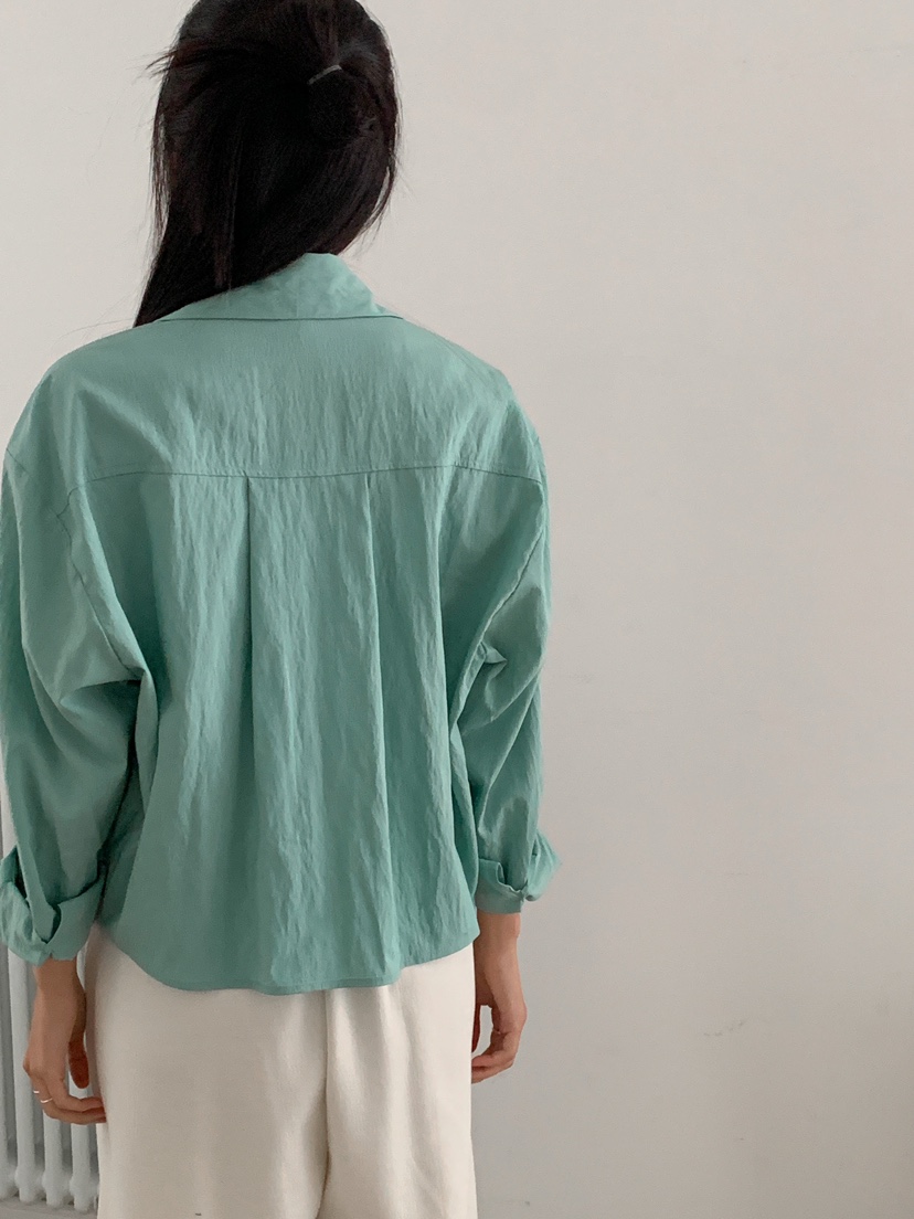 MILLIMETER韓國直郵女士新款25春夏時尚真品人氣襯衫蕾絲衫MILLIMETER襯衫/蕾絲衫