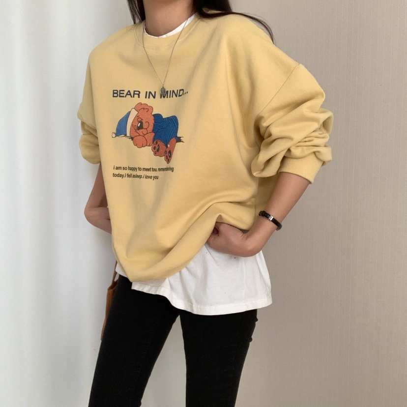 FROMJINI東大門代購女士新款推薦真品25春夏熱賣人氣職業衛衣FROMJINI衛衣