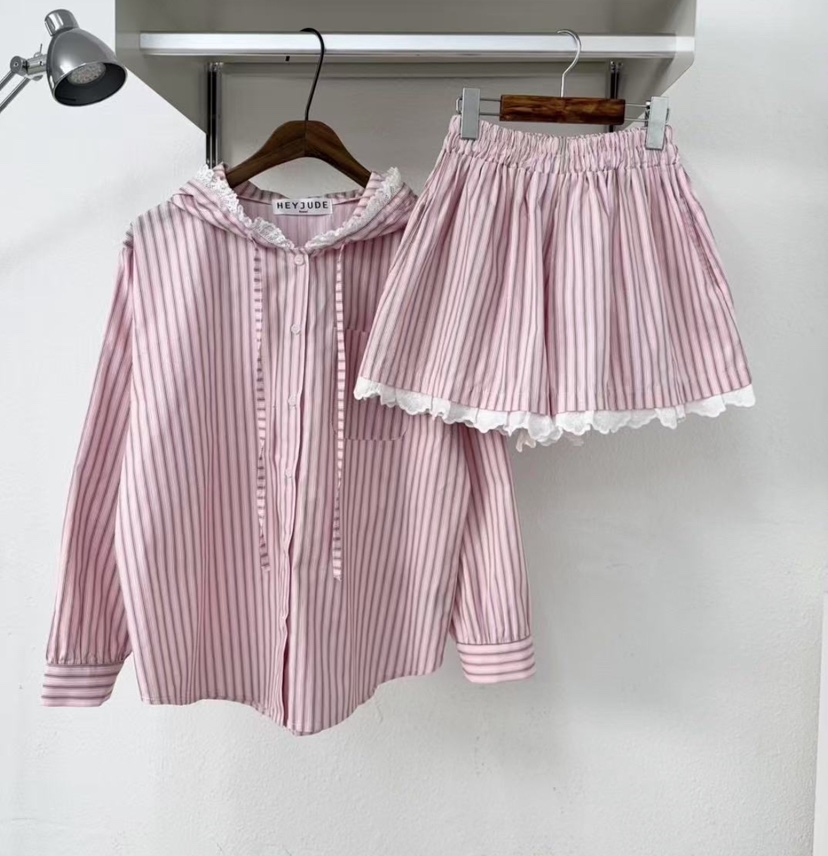 HEYJUDE韓國代購女士新品熱賣職業25春夏時尚人氣襯衫蕾絲衫HEYJUDE襯衫/蕾絲衫