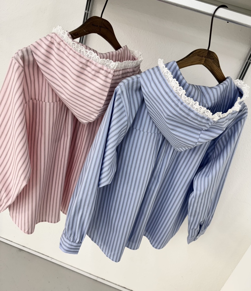 HEYJUDE韓國代購女士新品熱賣職業25春夏時尚人氣襯衫蕾絲衫HEYJUDE襯衫/蕾絲衫