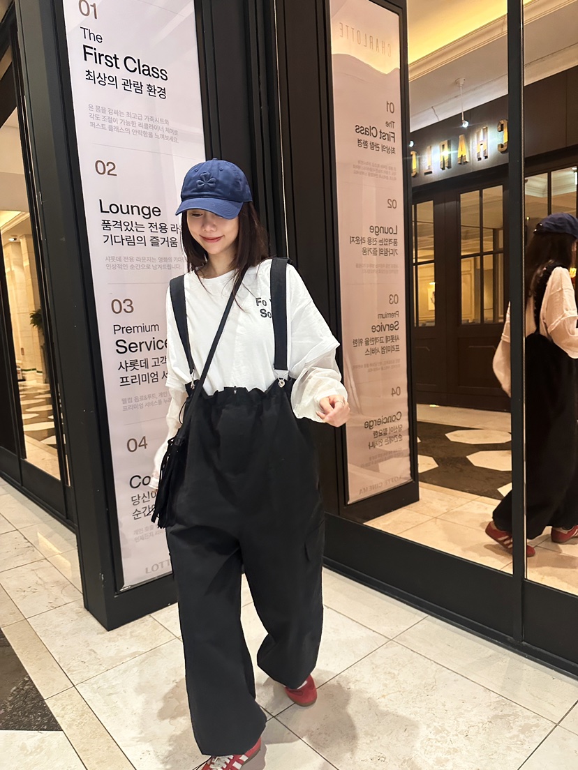 FORM韓國直郵㊣女裝新品人氣時尚休閑熱賣職業推薦25春夏背帶褲FORM背帶褲圖色2