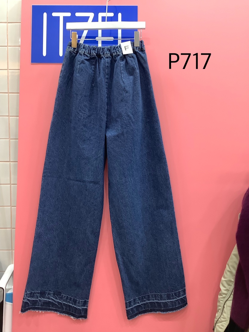 ITZEL韓國㊣直郵東大門代購女裝新品職業熱賣時尚休閑牛仔褲ITZEL牛仔褲