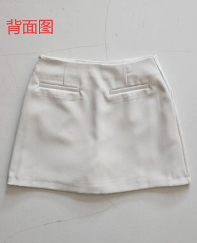 韓國直郵㊣女裝新款熱賣推薦時尚25春夏人氣休閑職業短裙短裙圖色2