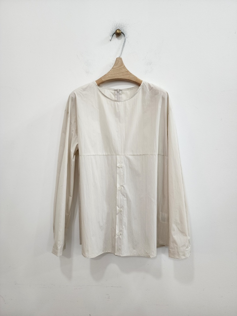 LE MIU直郵韓國代購㊣女裝新款職業推薦25春夏休閑襯衫蕾絲衫LE_MIU襯衫/蕾絲衫