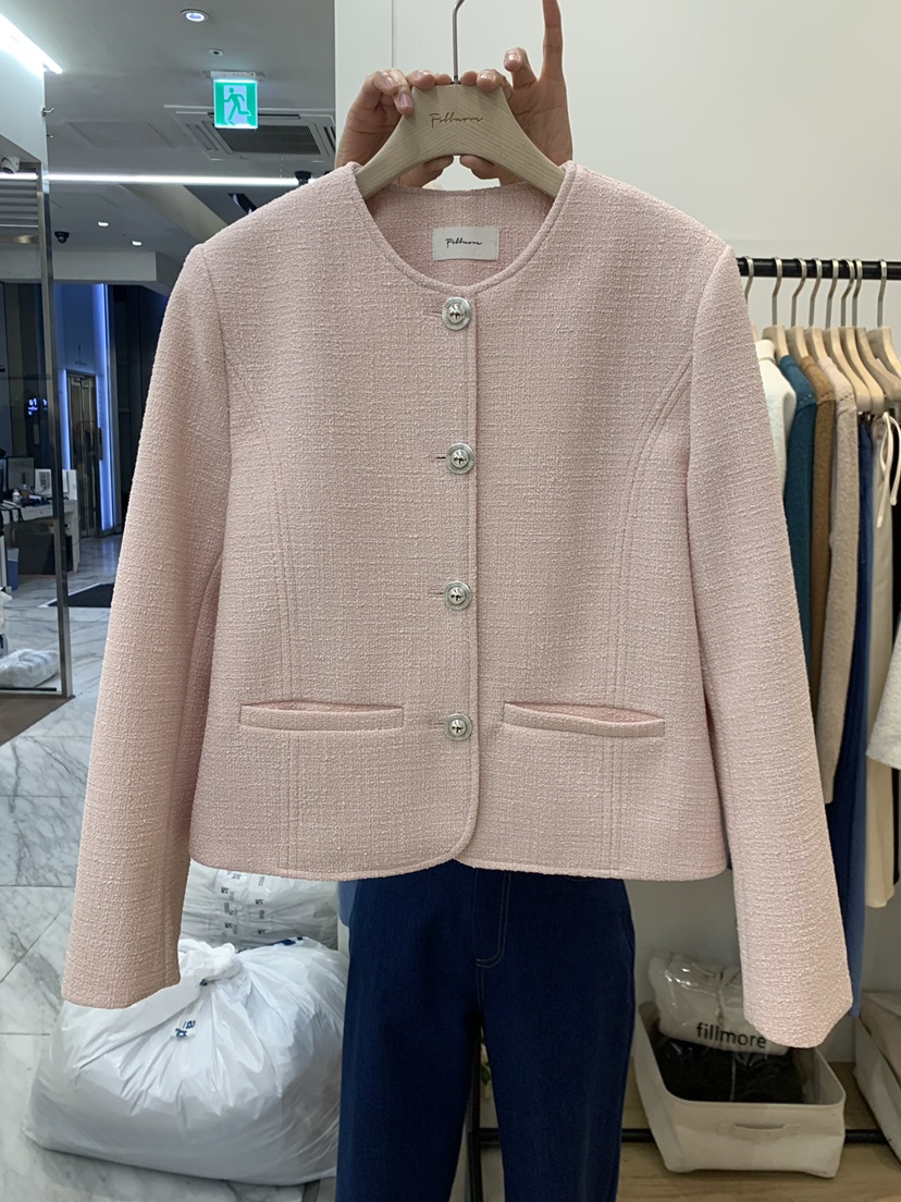 FILLMOR直郵韓國代購㊣女裝新品人氣推薦休閑時尚熱賣職業夾克FILLMOR夾克圖色2