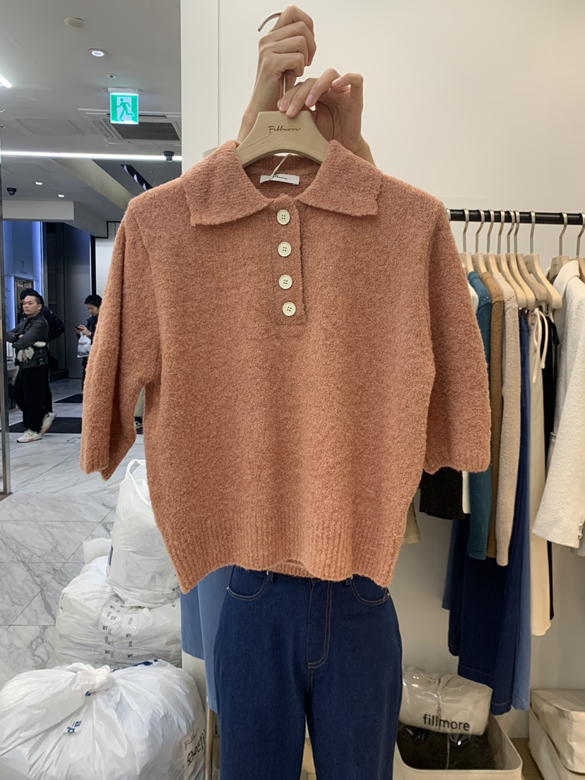 FILLMOR直郵韓國代購㊣女裝新品推薦休閑熱賣時尚人氣針織衫FILLMOR針織衫圖色2