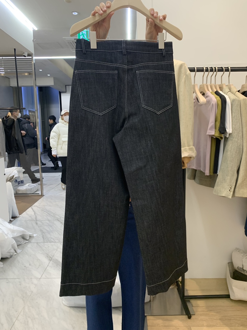 FILLMOR直郵韓國代購㊣女裝新品時尚25春夏休閑推薦職業牛仔褲FILLMOR牛仔褲