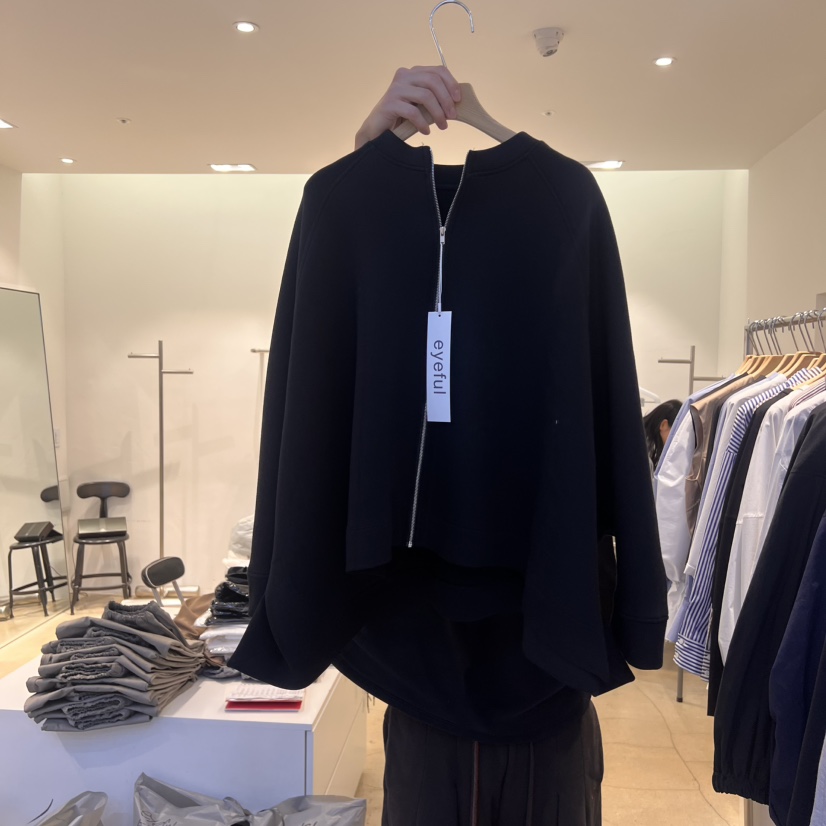 EYEFUL-Q韓國㊣直郵東大門代購女裝新款25春夏人氣職業衛衣eyeful衛衣圖色2