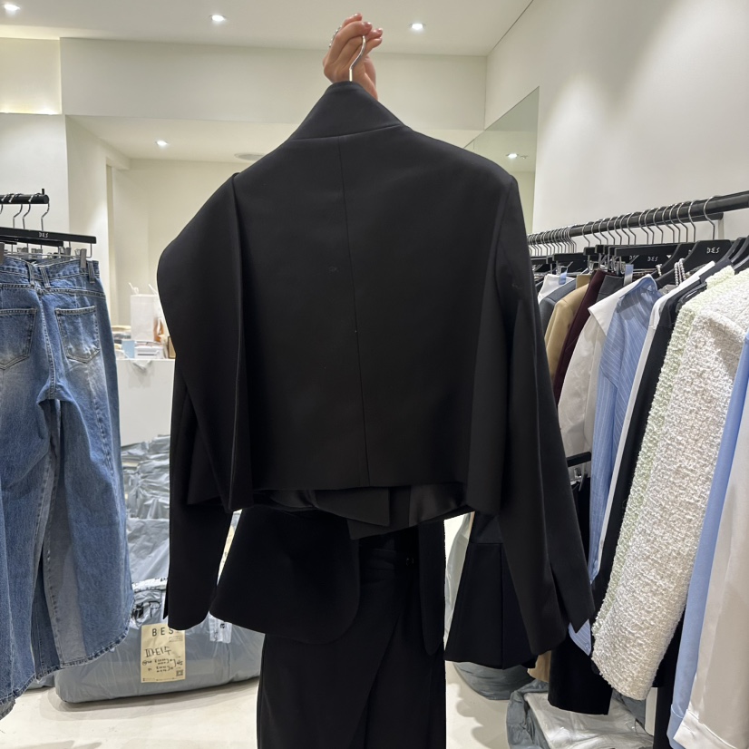 BES韓國直郵㊣女裝新品推薦職業熱賣人氣25春夏休閑時尚夾克BES夾克