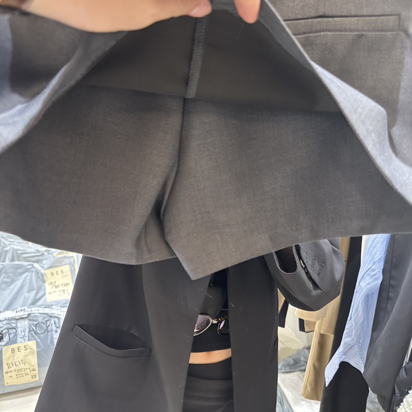 BES韓國直郵㊣東大門實拍女裝新品休閑熱賣時尚職業25春夏裙褲BES裙褲