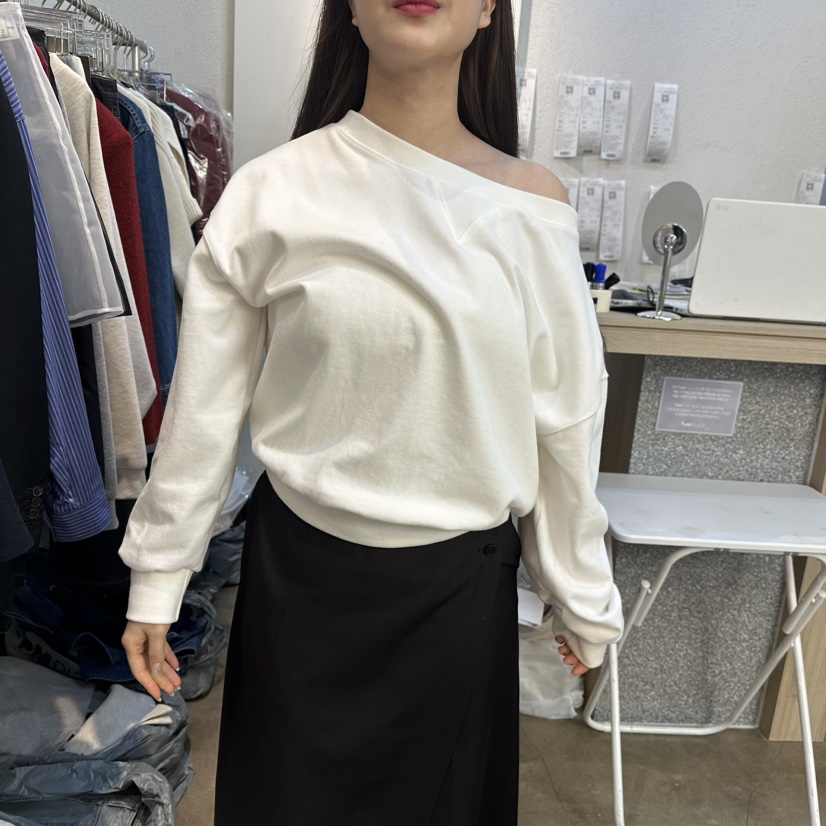 PLOVER直郵韓國代購㊣女裝新品時尚25春夏推薦休閑熱賣長袖T恤PLO_VER長袖T恤