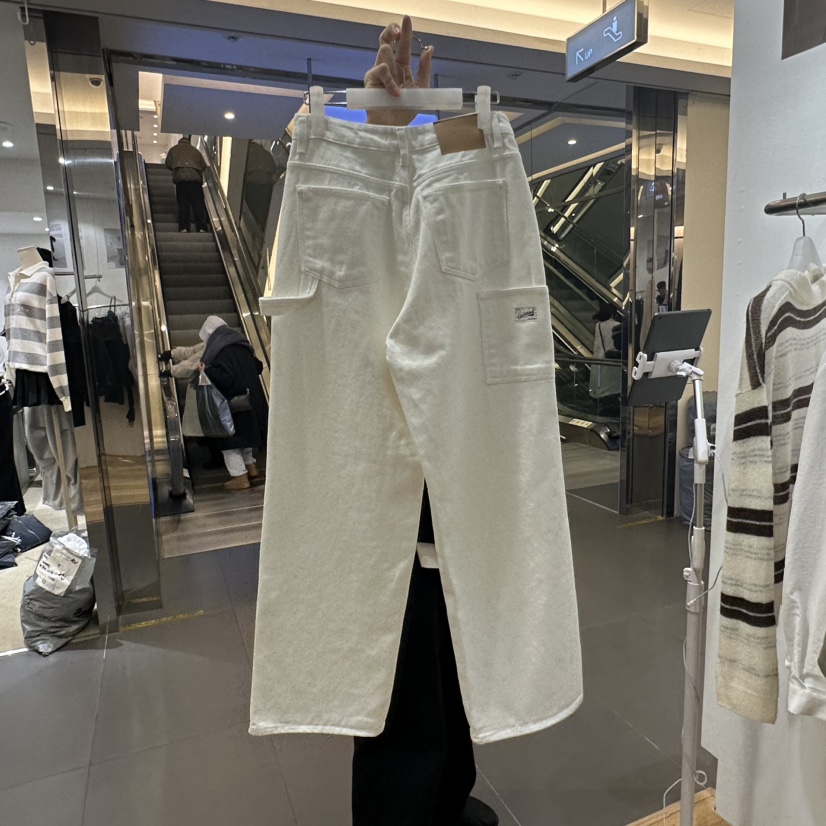MAINT直郵韓國代購㊣女裝新品時尚人氣休閑職業25春夏休閑褲MAINT休閑褲