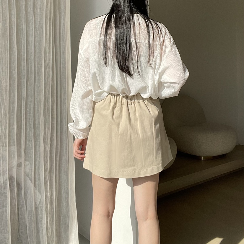 ALLVIBE韓國直郵㊣東大門實拍女裝新品職業時尚推薦25春夏短裙ALLVIBE短裙