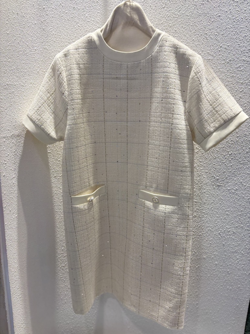 AWESOME-L直郵韓國代購㊣女裝新品人氣推薦25春夏連衣裙花呢AWESOME-L連衣裙