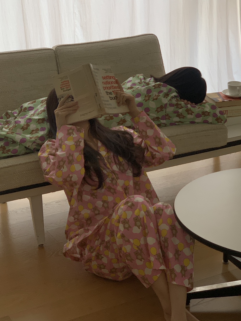 LOGARDEN韓國直郵㊣東大門實拍女裝新品人氣推薦睡衣兩件套LO GARDEN睡衣