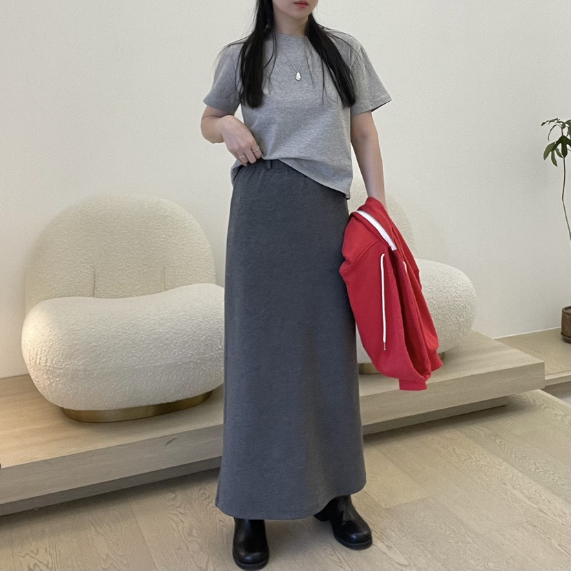 ALLVIBE韓國直郵㊣東大門實拍女裝新款人氣休閑職業熱賣長裙ALLVIBE長裙