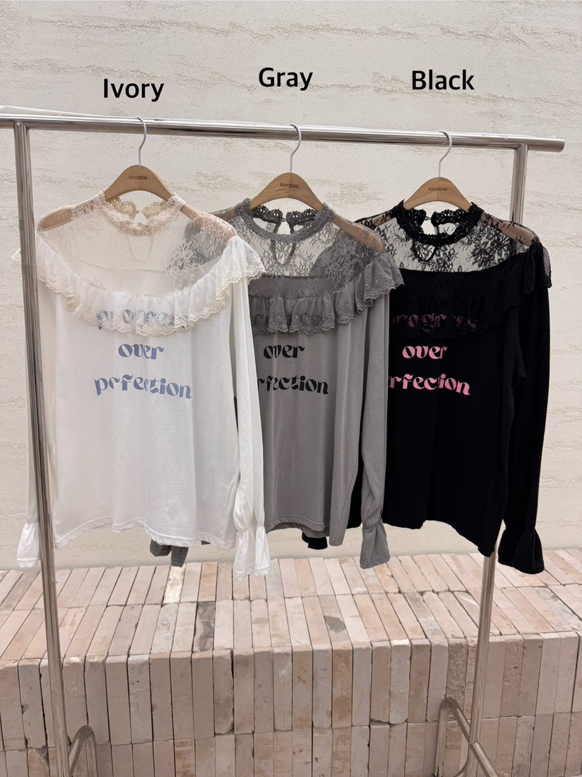 LOVABLE韓國㊣直郵東大門代購女裝新品推薦時尚人氣長袖T恤LOVABLE長袖T恤