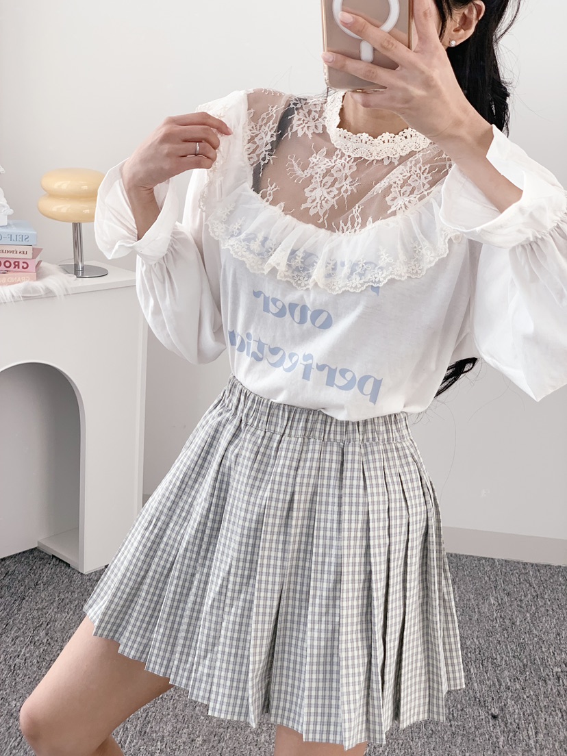 LOVABLE韓國㊣直郵東大門代購女裝新品推薦時尚人氣長袖T恤LOVABLE長袖T恤