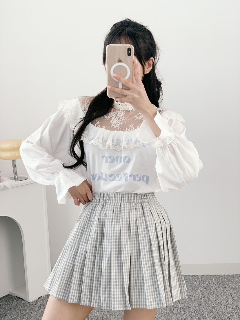 LOVABLE韓國㊣直郵東大門代購女裝新品推薦時尚人氣長袖T恤LOVABLE長袖T恤