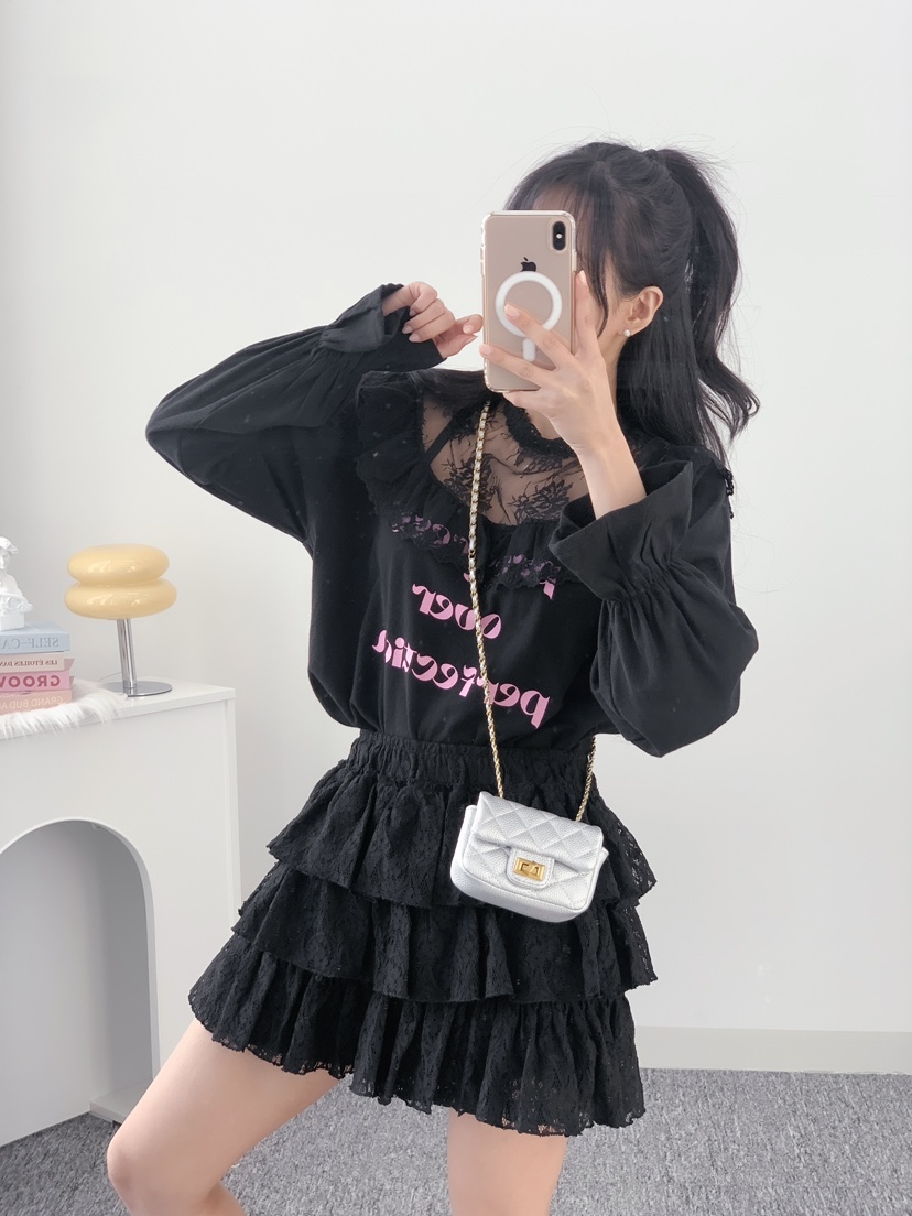 LOVABLE韓國㊣直郵東大門代購女裝新品推薦時尚人氣長袖T恤LOVABLE長袖T恤