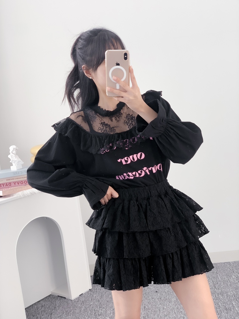 LOVABLE韓國㊣直郵東大門代購女裝新品推薦時尚人氣長袖T恤LOVABLE長袖T恤