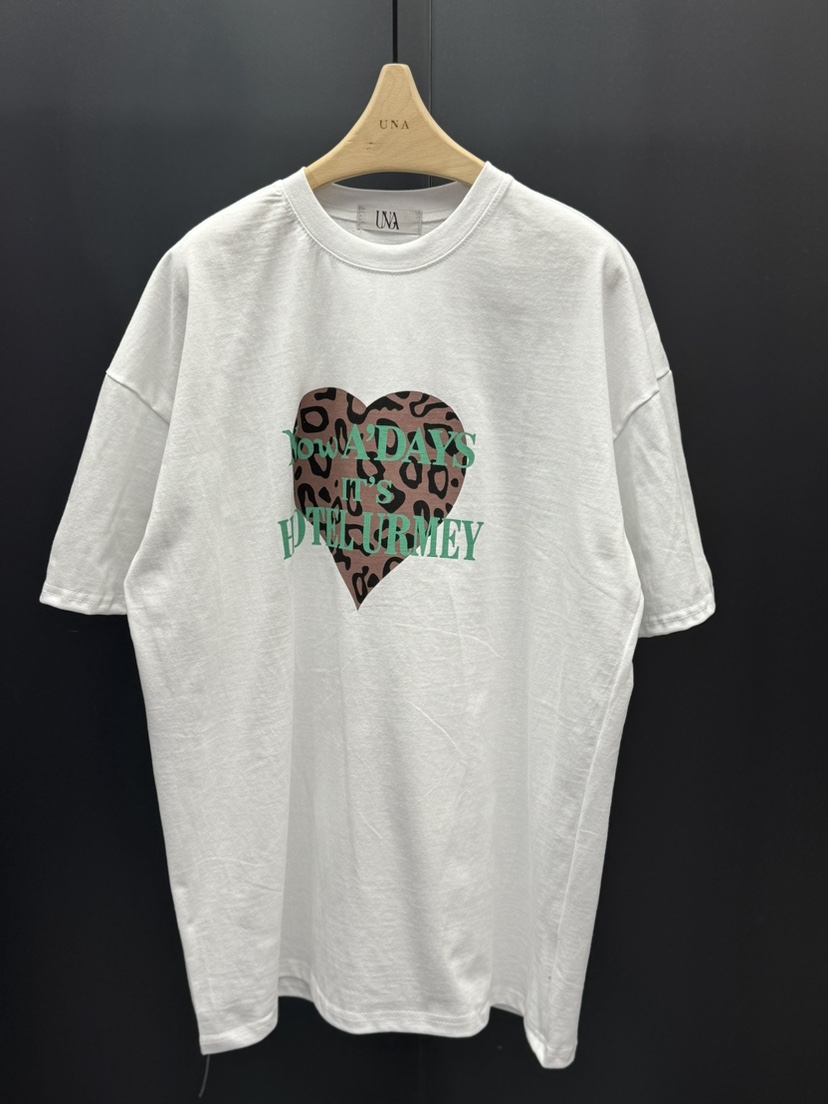 UNA/THE MAY韓國直郵㊣女裝新款熱賣25春夏休閑推薦人氣T恤THEMAY/UNAT恤圖色1