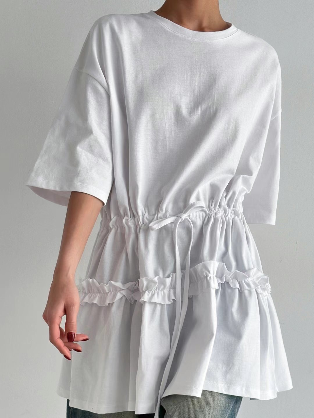 GUSSINE韓國㊣直郵東大門代購女裝新品25春夏熱賣襯衫蕾絲衫GUSSINE襯衫/蕾絲衫