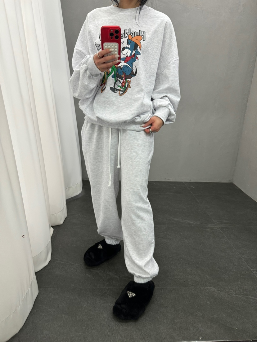 UNA/THE MAY直郵韓國代購㊣女裝新品職業時尚25春夏休閑套裝THEMAY/UNA套裝