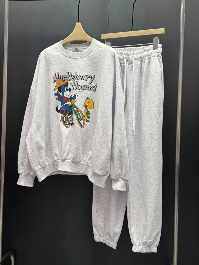 UNA/THE MAY直郵韓國代購㊣女裝新品職業時尚25春夏休閑套裝THEMAY/UNA套裝圖色1