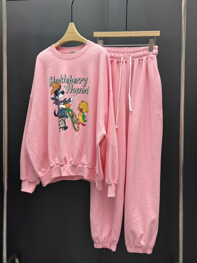 UNA/THE MAY直郵韓國代購㊣女裝新品職業時尚25春夏休閑套裝THEMAY/UNA套裝圖色2