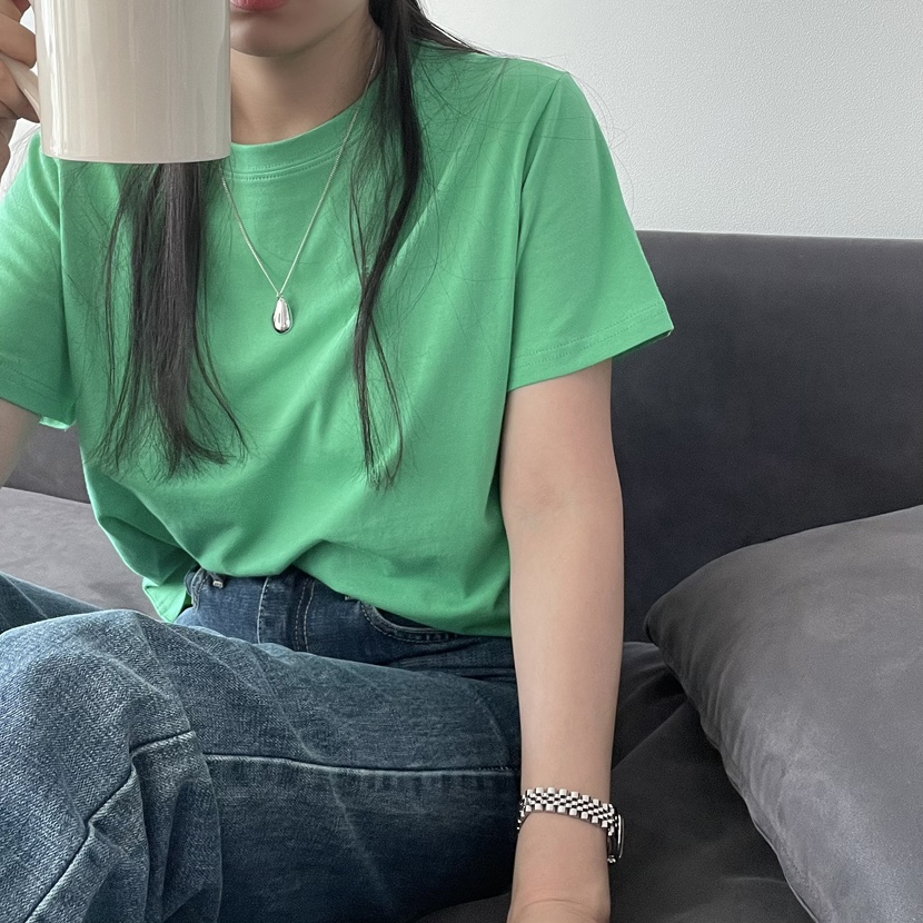 ALLVIBE韓國直郵㊣東大門實拍女裝新款休閑推薦人氣熱賣T恤ALLVIBET恤