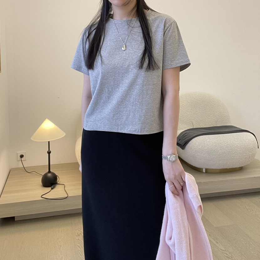 ALLVIBE韓國直郵㊣東大門實拍女裝新款休閑推薦人氣熱賣T恤ALLVIBET恤