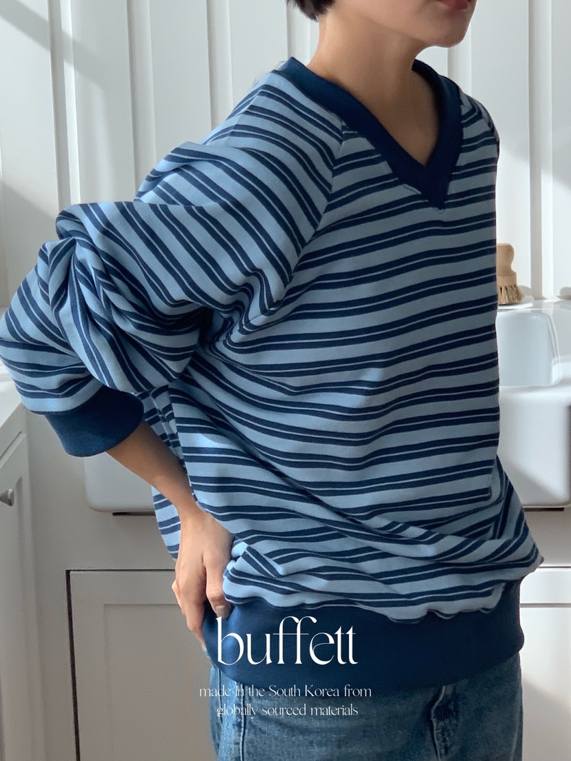 BUFFETT韓國㊣直郵東大門代購女裝新品推薦職業25春夏熱賣衛衣BUFFETT衛衣