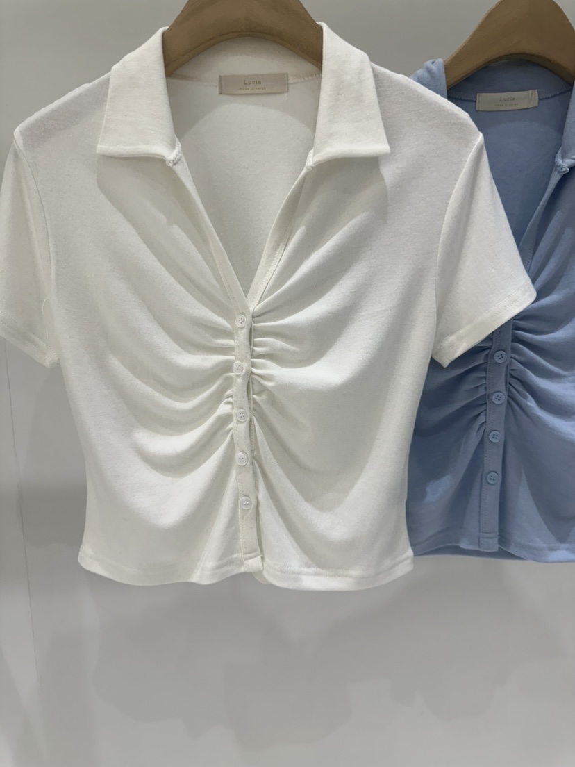 LUCIA韓國直郵㊣東大門實拍女裝新品時尚熱賣25春夏職業T恤LUCIAT恤