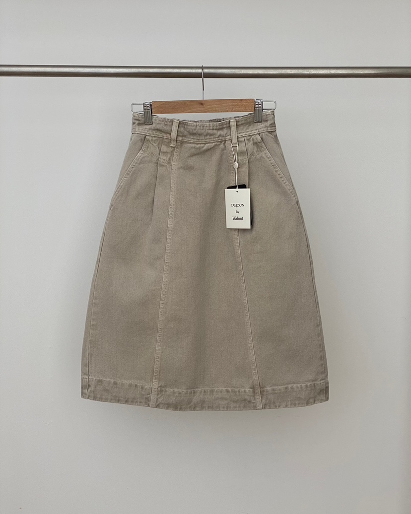 WALNUT/TAEJOON東大門直郵女士新款真品推薦休閑半身裙中短裙Walunt/TAEJOON半身裙/中短裙圖色2