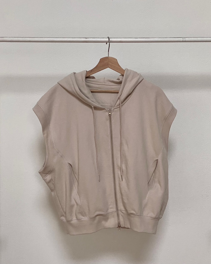 WALNUT/TAEJOON東大門直郵女士新款時尚熱賣職業25春夏馬甲連帽Walunt/TAEJOON馬甲圖色1