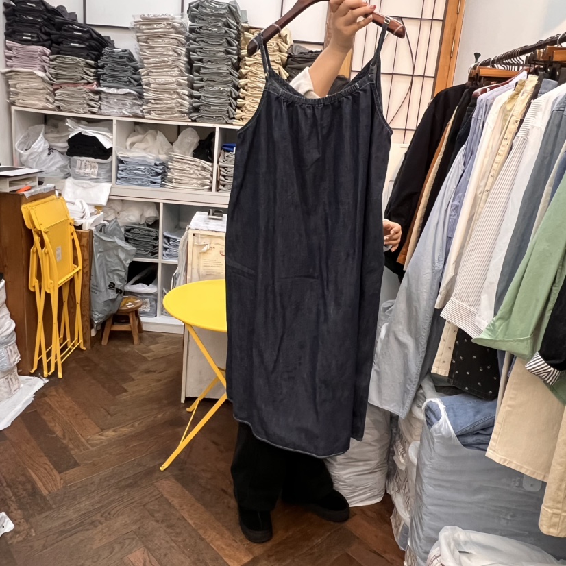 DELI JENNY韓國代購女裝新款熱賣時尚25春夏休閑職業連衣裙THERE連衣裙