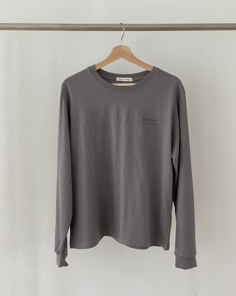 WALNUT/TAEJOON韓國直郵女裝新品時尚推薦職業休閑長袖T恤Walunt/TAEJOON長袖T恤圖色4
