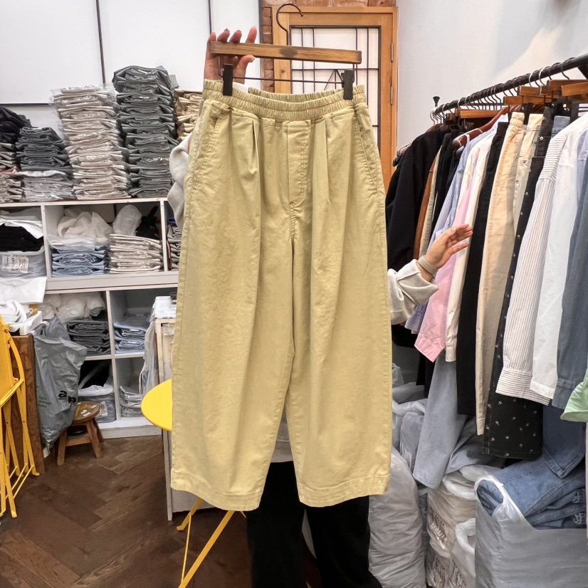 DELI JENNY韓國代購女士新品推薦真品熱賣時尚職業休閑休閑褲THERE休閑褲圖色2